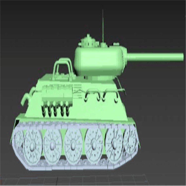 杜集充气军用坦克模型